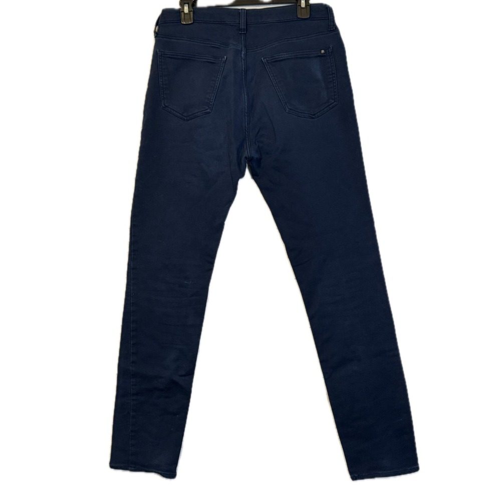 Banana Republic Pants Men's 32x34 Navy Cotton Stretch Slim 5-Pocket